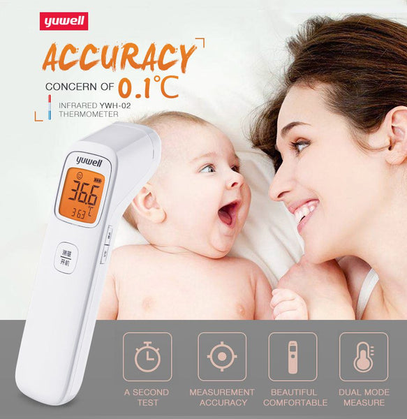 Infrared Thermometer Adult Baby Thermometer Digital Diagnostic Tool Medical Equipment NonContact Infrared Temperature Gun yuwell