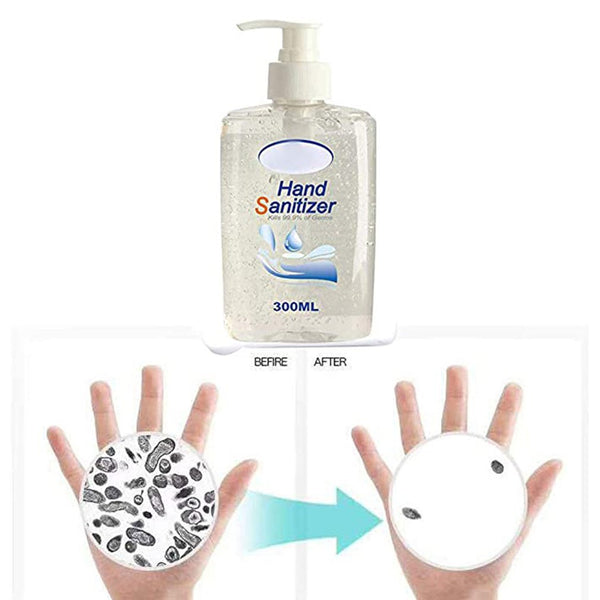 300ml Disposable 75% Alcohol Portable Hand Sanitizer Liquid Soap Lotion Detergent For Travel Neutral / Outdoor Cleansing