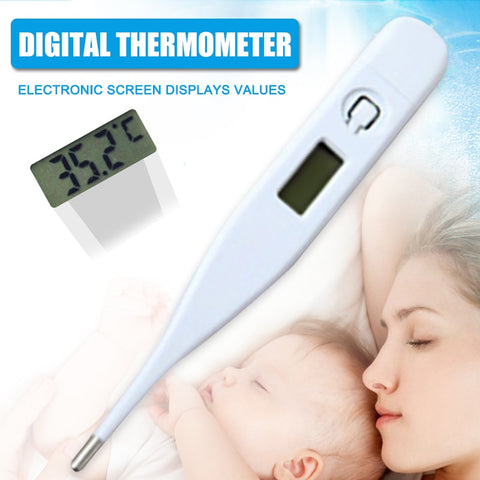 Fever Digital LCD Heating Baby Thermometer Tools Family Kids Baby Child Adult Body Temperature Measurement