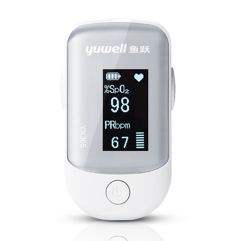 Yuwell YX305 Fingertip Pulse Oximeter Blood Oxygen Saturation Monitor Home Pulse Blood Oxygen Monitor Health Care
