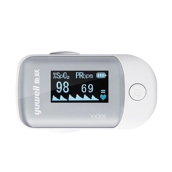 Yuwell YX305 Fingertip Pulse Oximeter Blood Oxygen Saturation Monitor Home Pulse Blood Oxygen Monitor Health Care